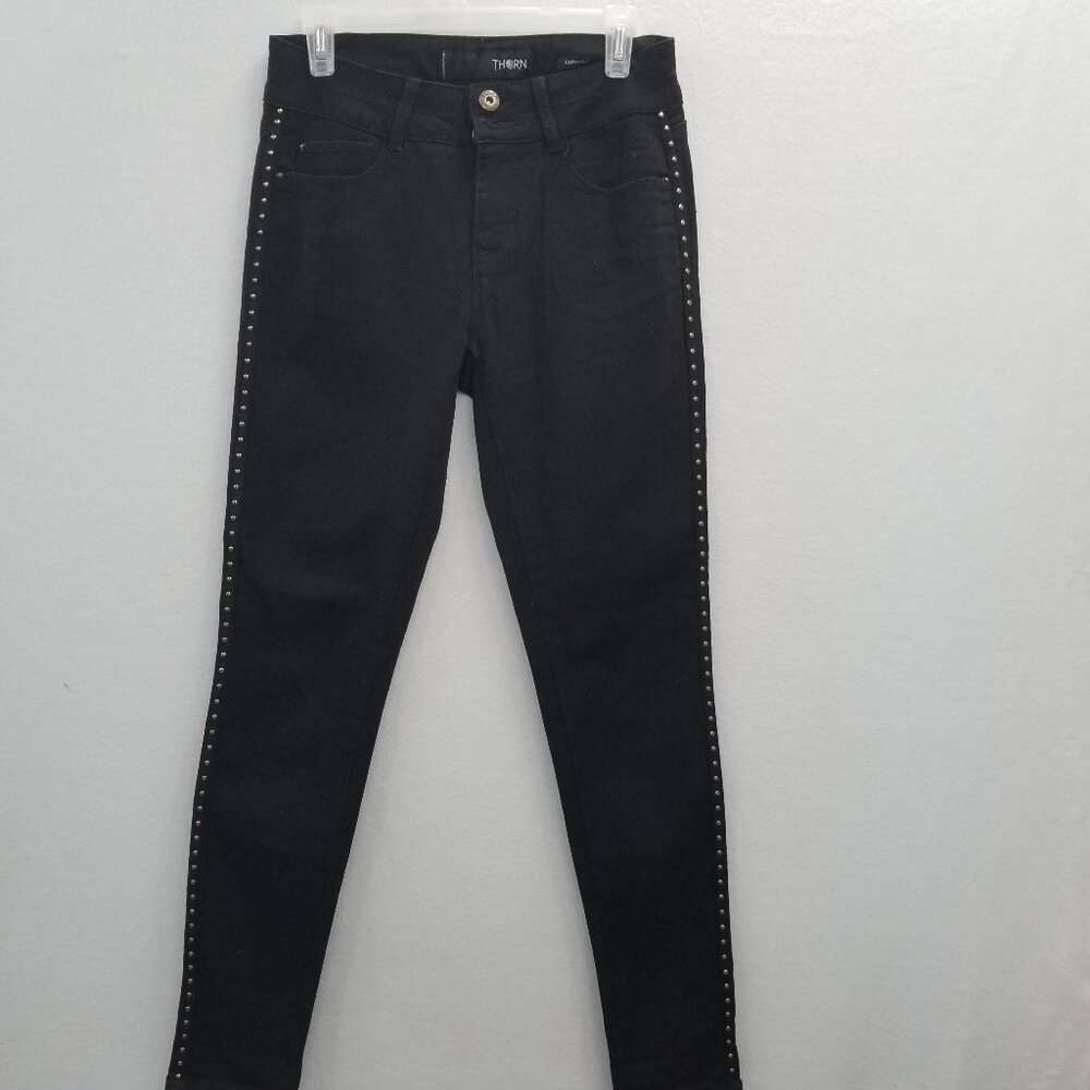 Thorn Curvy Fit Black Skinny Jeans Women's 6